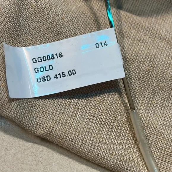 $ALE-Gucci Feline Round Metal Sunglasses - Picture 9 of 10